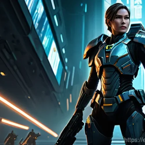 Home 29 에이지오브제트 영웅 등급 - **Defensive Fortress: The Guardian and the General**
"A heroic female 'Guardian' figure in advan...