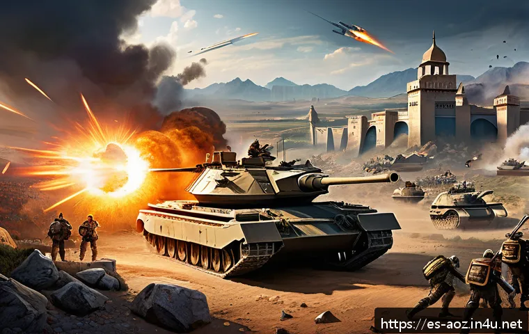 에이지오브제트 자원 부족 해결법 - A detailed futuristic battlefield scene from a strategy game, showing a fortified base with advanced...
