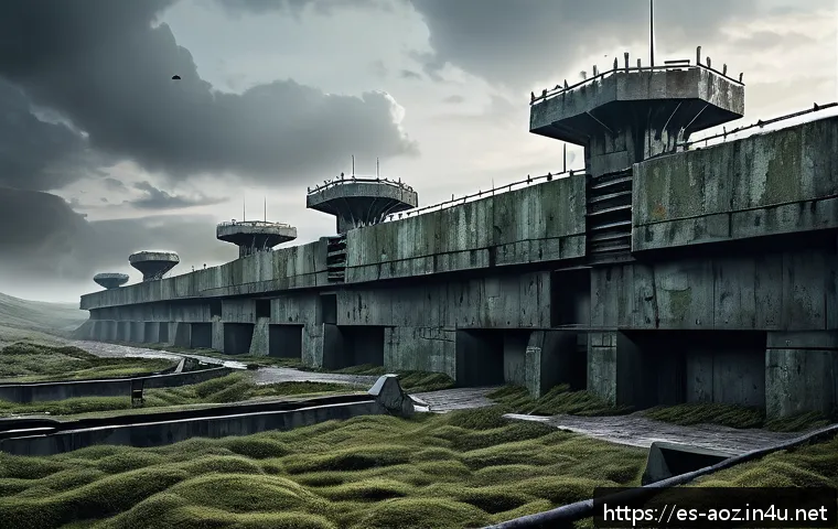 에이지오브제트 방어력 강화법 - A detailed futuristic fortified base scene showcasing a layered defensive wall system in a post-apoc...